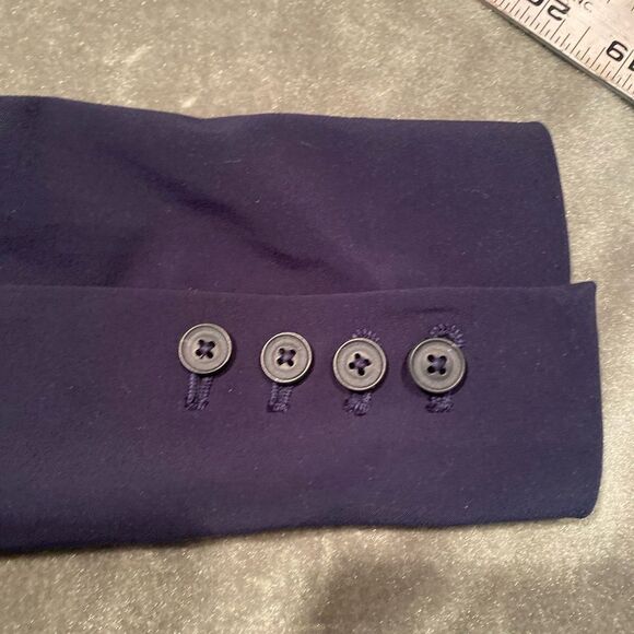 #510 ELIZABETH and JAMES Super Soft Navy Blazer - Picture 14 of 14